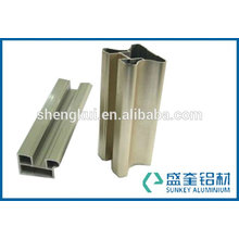 Aluminium profile with silvery white for aluminum extrusion profile in Zhejiang China